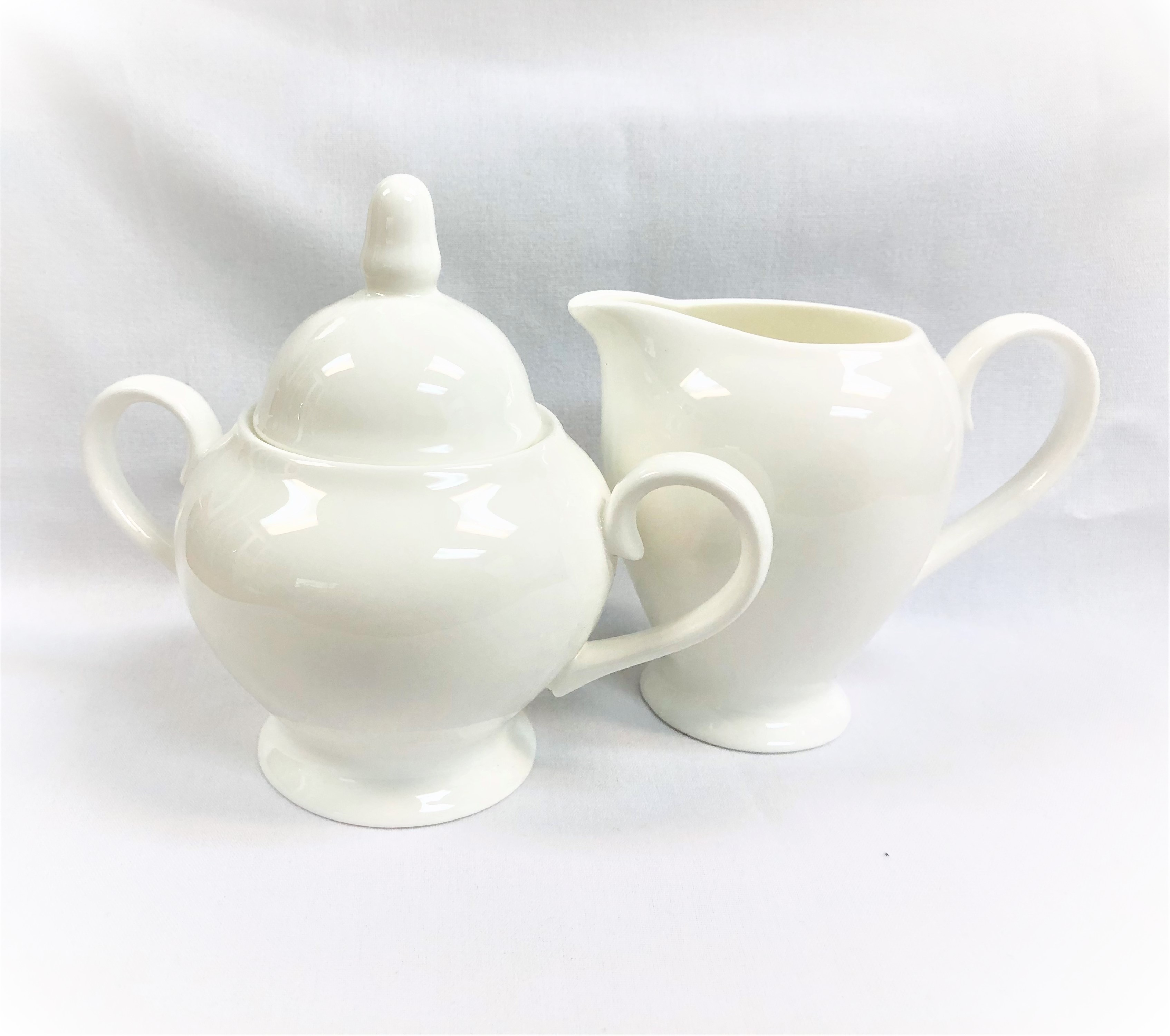 Bone China Cream & Sugar Set | AM Party Rentals