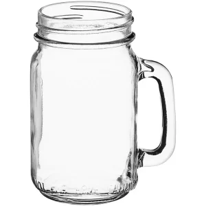 Mason, 15 oz Jar W/Handle Glass
