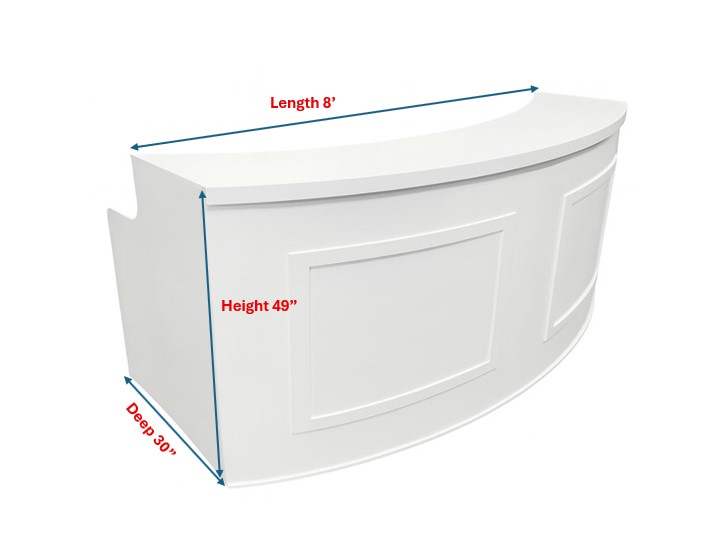 Imperial, 8’ White Solo Bar - Image 2