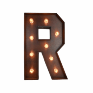 Lighted Marquee Letter, 28" High