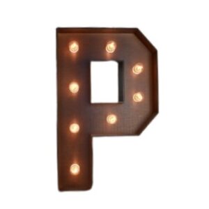 Lighted Marquee Letter, 28" High