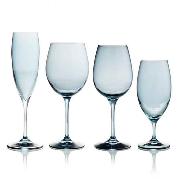 Aurora Indigo Wine Glasses