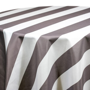 Cabana Stripe Charcoal