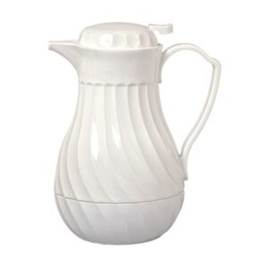 Swirl, White Coffee Pourer