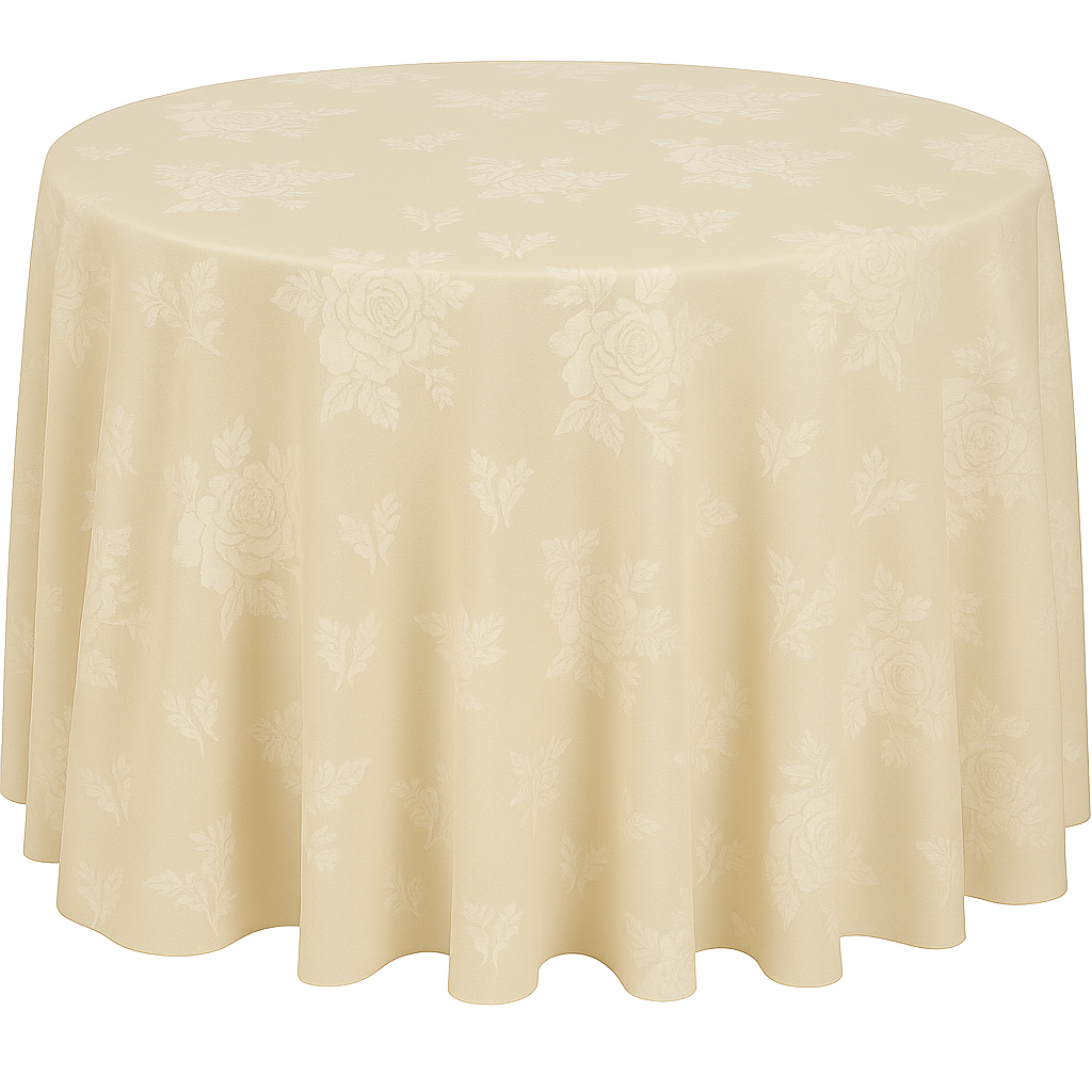Damask Rose Ivory