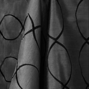 Dupioni Infinity Pewter