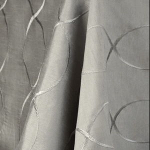 Dupioni Infinity Silver