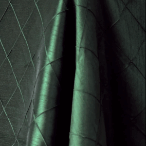Dupioni Pintuck Hunter Green