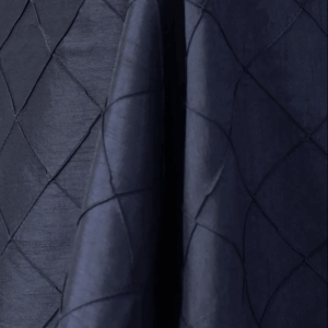 Dupioni Pintuck Navy