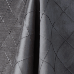 Dupioni Pintuck Pewter