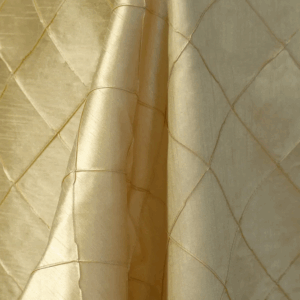 Dupioni Pintuck Soft Gold