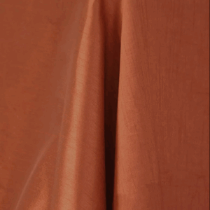Dupioni Solid Burnt Orange
