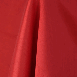 Dupioni Solid China Red