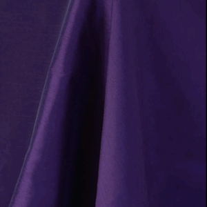 Dupioni Solid Eggplant