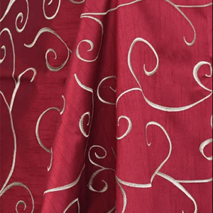 Dupioni Swirl Merlot