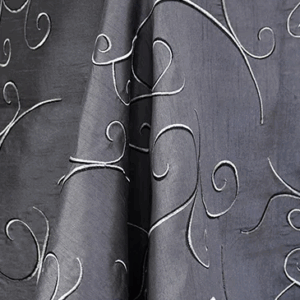 Dupioni Swirl Pewter