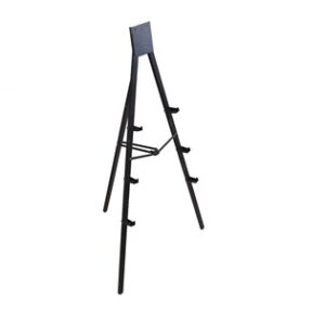 Black Aluminum Floor Easel