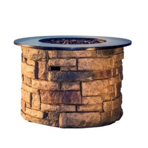 Stone Propane Fire Pit