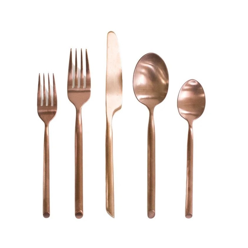Capri, Copper Flatware
