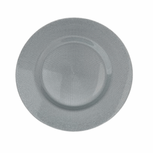 13” Silver Pebble Charger