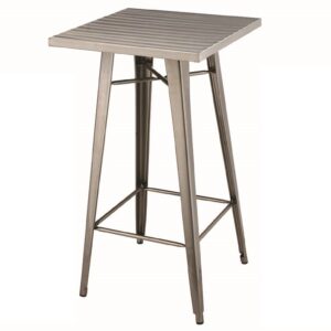 Philia, 24" Gunmetal Bistro Table