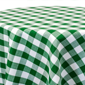 Checkered Hunter Green