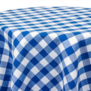 Checkered Royal Blue