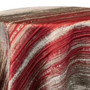 Shibori Stripe Red