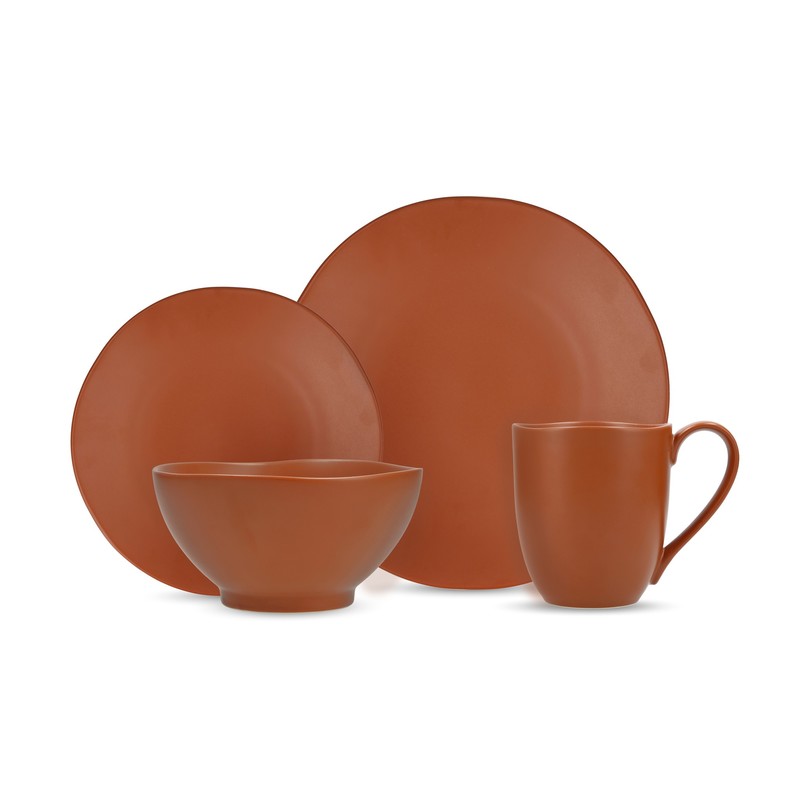 Heirloom, Terracotta Stone Dinnerware