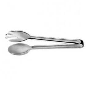 9.5" Stainless Salad Tong