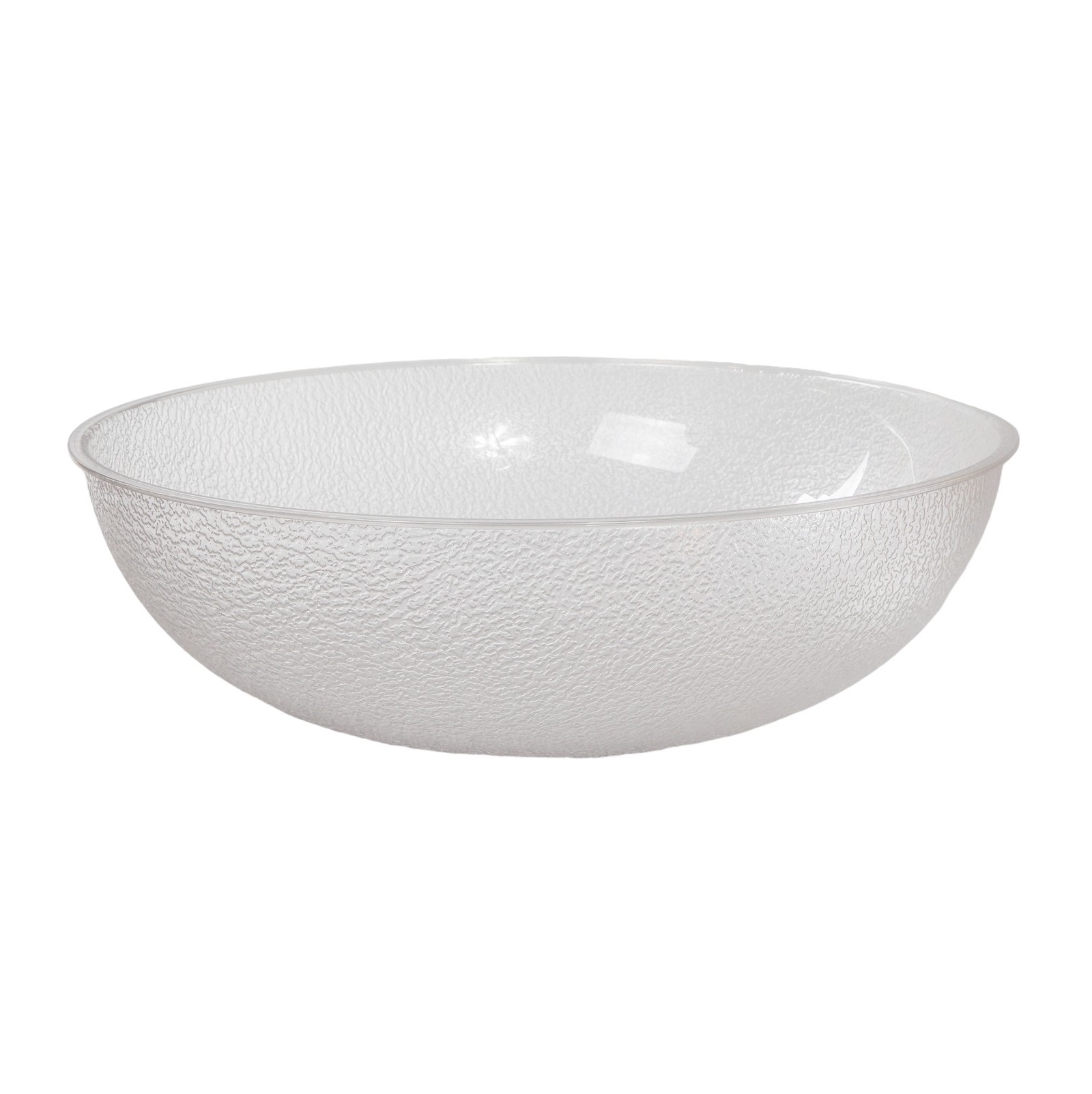 Acrylic Frosted Round Bowl