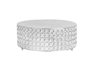 18" Round Crystal Cake Stand