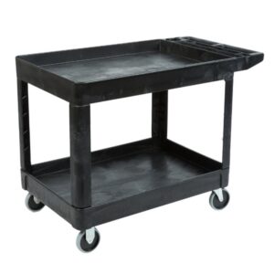 Rubbermaid, 500 lb Black Utility Cart