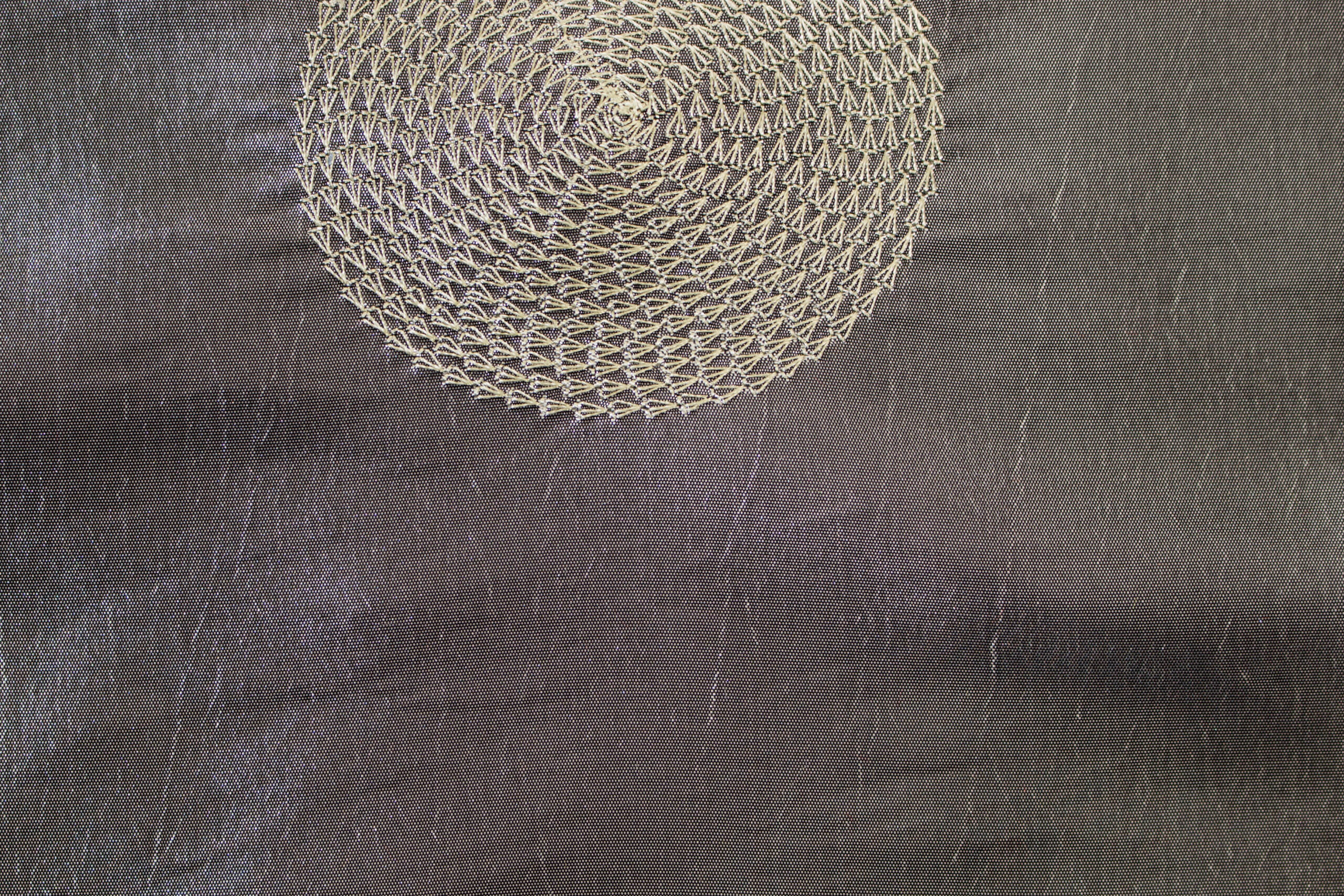 For Sale : Taffeta Circle Silver