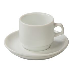 Essence, White Stackable Demi Cup