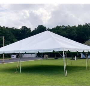 Traditional Frame, 30' x 30' White Canopy (7)
