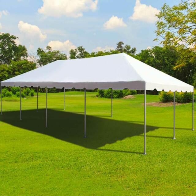 Traditional Frame, 20' x 40' White Canopy (8)