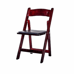 Mahogany Wood Folding Chair