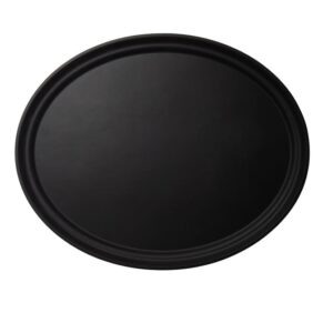 Black Oval Waiter Trays