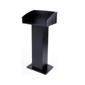 Black Self Standing Podium