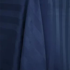 Satin Stripe Navy