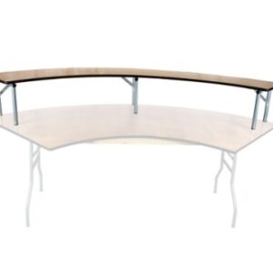7' Serpentine Table Bar Set
