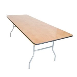8' King Banquet Table