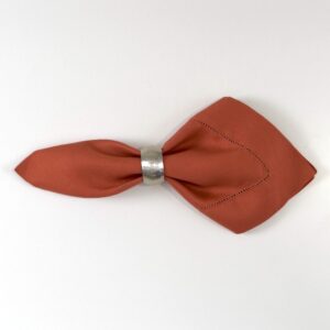 Hemstitch Napkins Rust