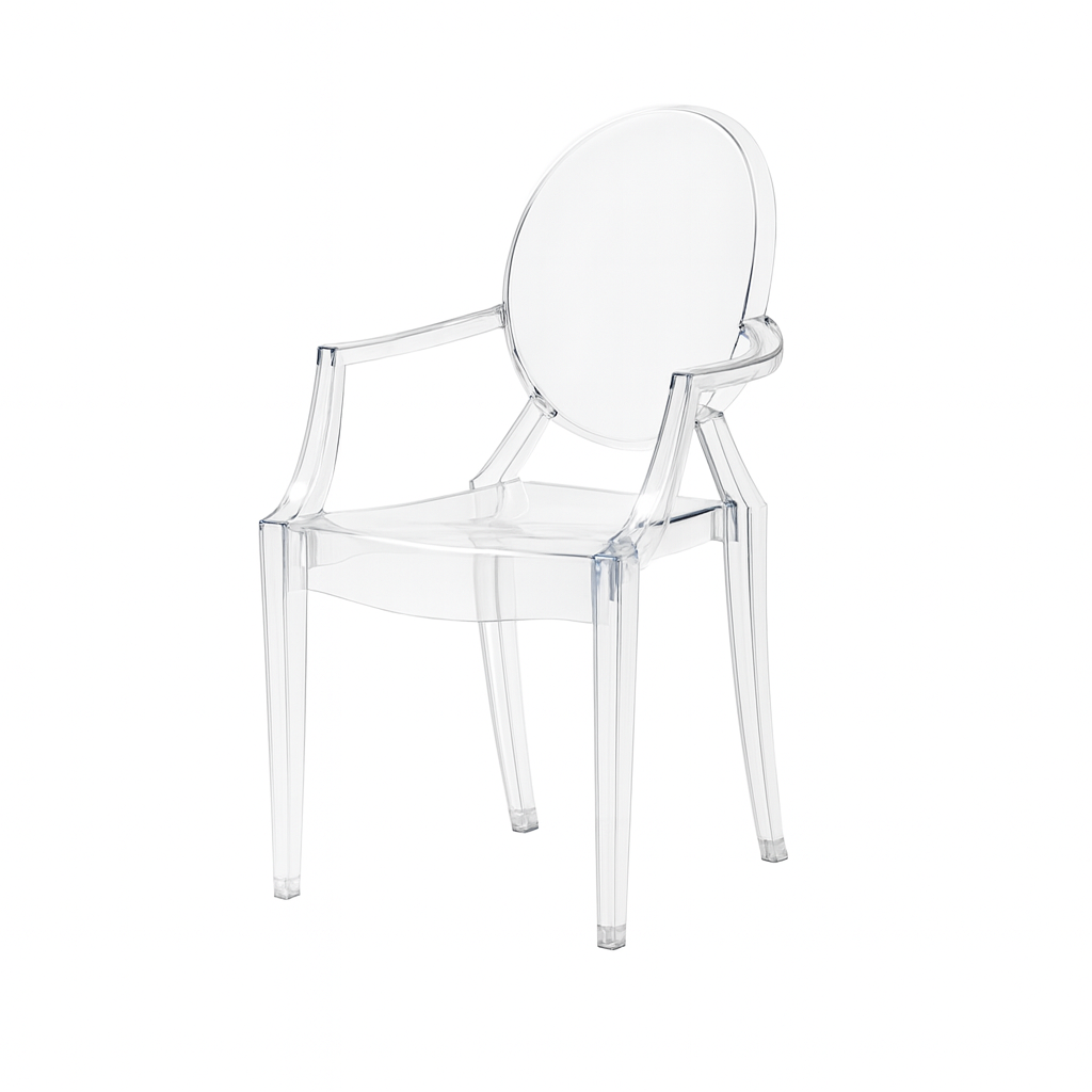 Victoria, Clear Ghost Kids Chair