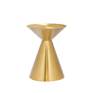 Luma, Gold Metal Side Table