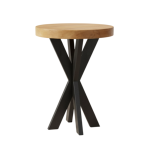 Twist, Natural/Black Cocktail Table 