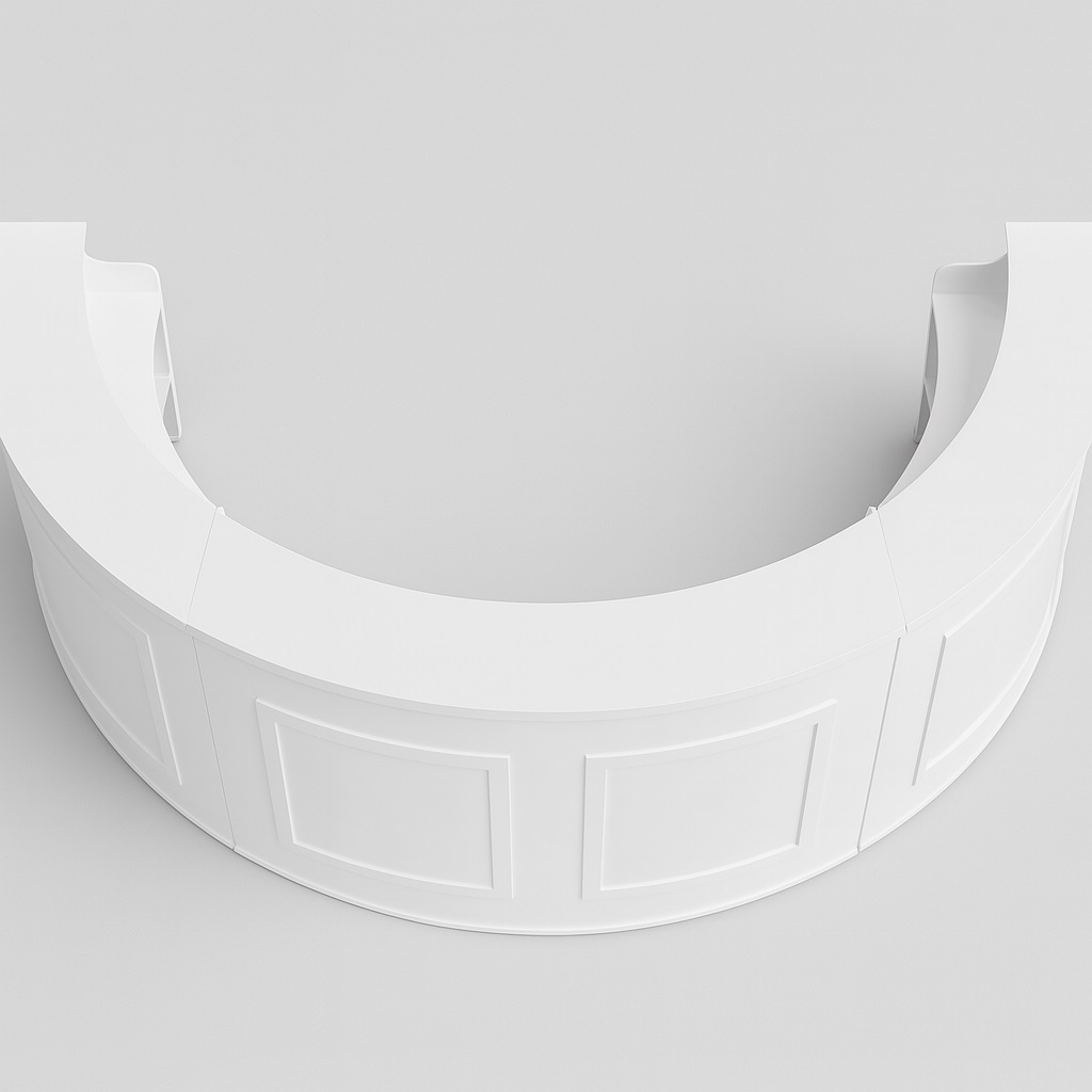 Imperial, 15’ White Elite Bar - Image 2